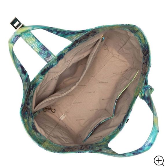 BRAHMIN Carla Hydro Melbourne genuine leather large tote new!!!! - Picture 10 of 16